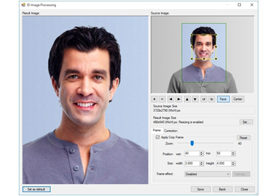 ID photo preparation